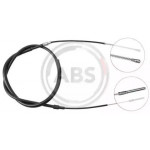 Трос ручного тормоза VW TOUAREG (пр-во ABS) 