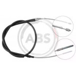 Трос ручного тормоза VW GOLF,SEAT TOLEDO (пр-во ABS) 