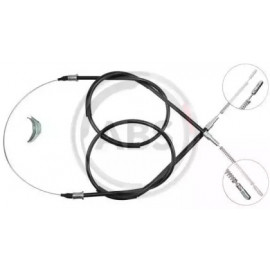 Трос ручного тормоза OPEL RECORD (пр-во ABS)