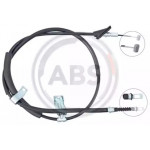 Трос ручного тормоза HONDA Accord (04-08) (пр-во ABS) 