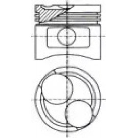 Поршень OPEL 76,00 C 1.3 N  (вир-во NURAL)