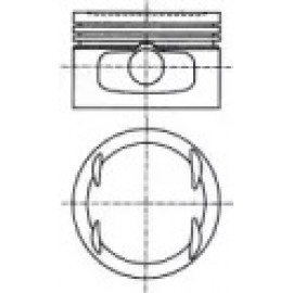 Поршень VAG 77,01 1.4i 16V 97- (вир-во NURAL)