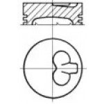 Поршень FIAT 82,60 1,9D Doblo (вир-во Nural) 