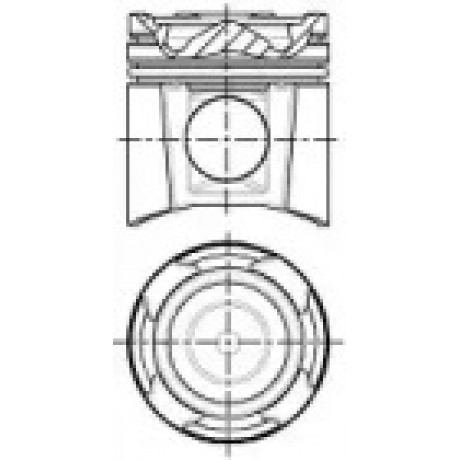 Поршень MAN 128.0 D2876 LF12/13/LOH20/21 4V EURO 3 (пр-во Nural)