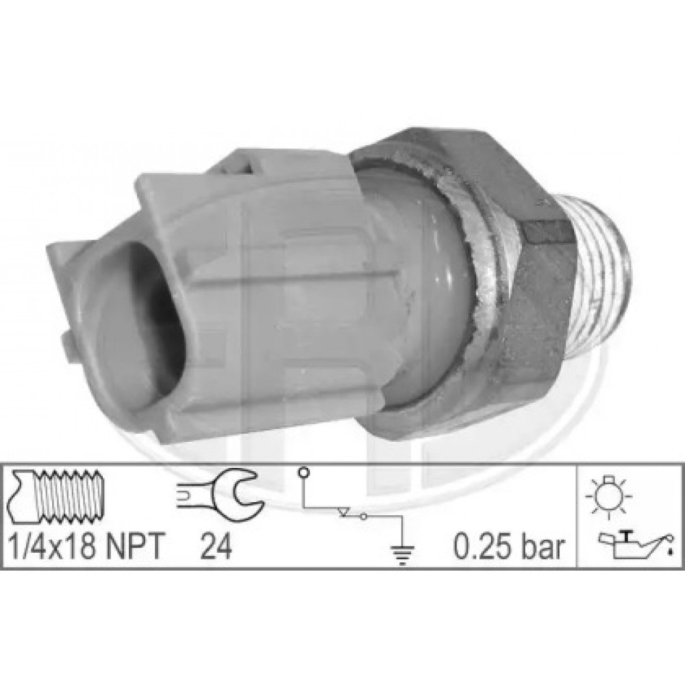 Датчик тиску масла FORD, MAZDA, VOLVO (вир-во ERA)