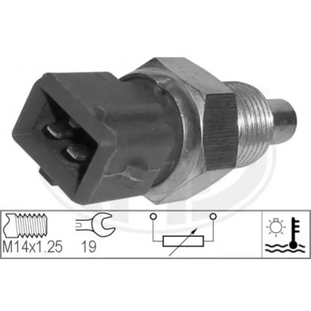 Датчик, температура охолоджуючої рідини (вир-во ERA)