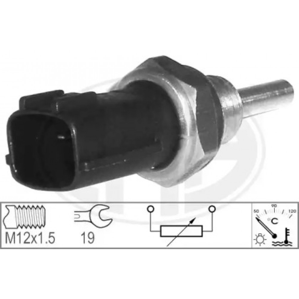Датчик, температура охлаждающей жидкости (пр-во ERA)