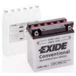 Аккумулятор    9Ah-12v Exide (12N9-4B-1) (135х75х139) L, EN85  Аккумулятор    9Ah-12v Exide (12N9-4B-1) (135х75х139) L, EN85