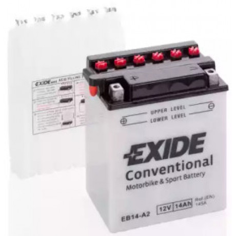Аккумулятор   14Ah-12v Exide (EB14-A2) (134х89х166) L, EN145