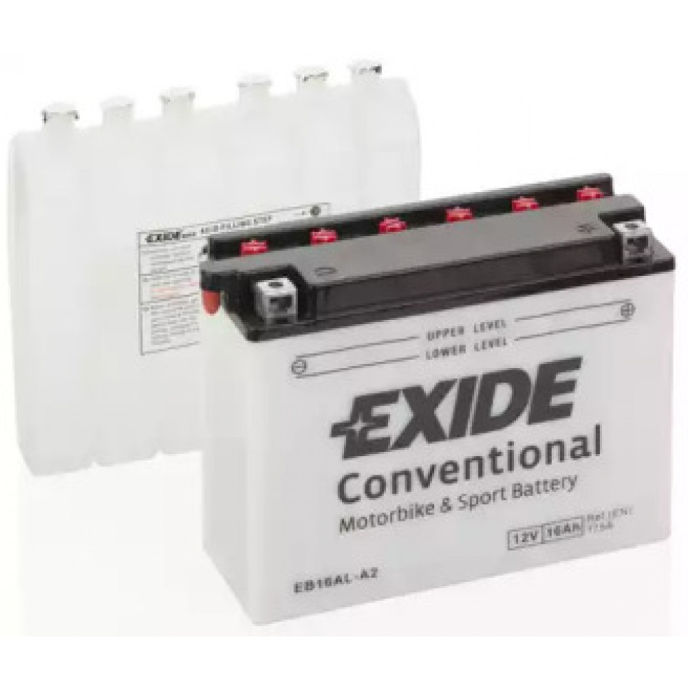 Аккумулятор   16Ah-12v Exide (EB16AL-A2) (205х70х162) R, EN175