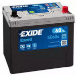 Акумулятор   60Ah-12v Exide EXCELL(230х172х220),R,EN480 