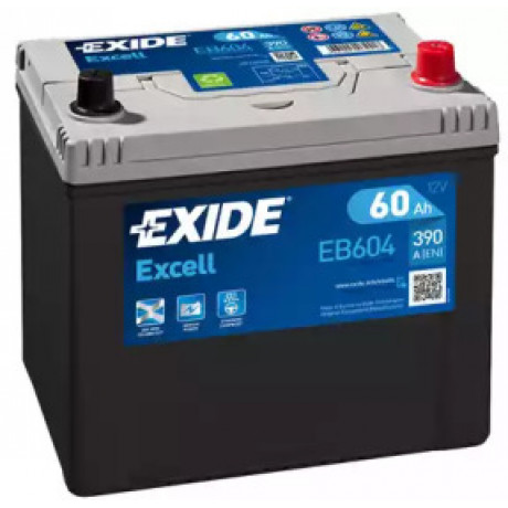 Акумулятор   60Ah-12v Exide EXCELL(230х172х220),R,EN480