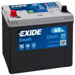 Акумулятор   60Ah-12v Exide EXCELL(230х172х220),L,EN480 