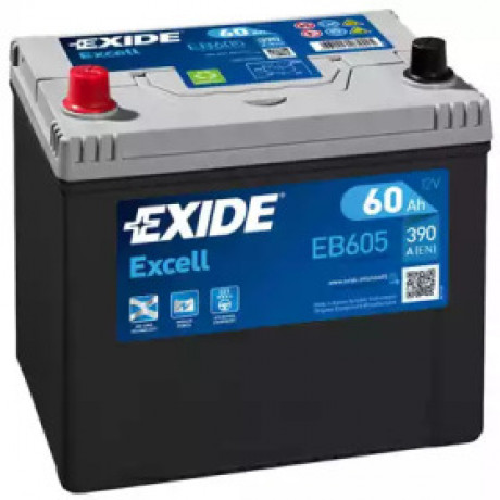 Акумулятор   60Ah-12v Exide EXCELL(230х172х220),L,EN480