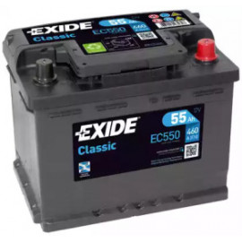 Акумулятор   55Ah-12v Exide CLASSIC(242х175х190),R,EN460