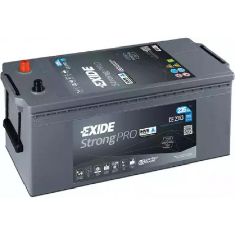 Аккумулятор  235Ah-12v Exide Strong PRO EFB (518х279х240),полярность обратная (3),EN1200