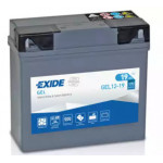 Аккумулятор   19 (20h)Ah-12v Exide GEL (185х80х170),R,EN170 