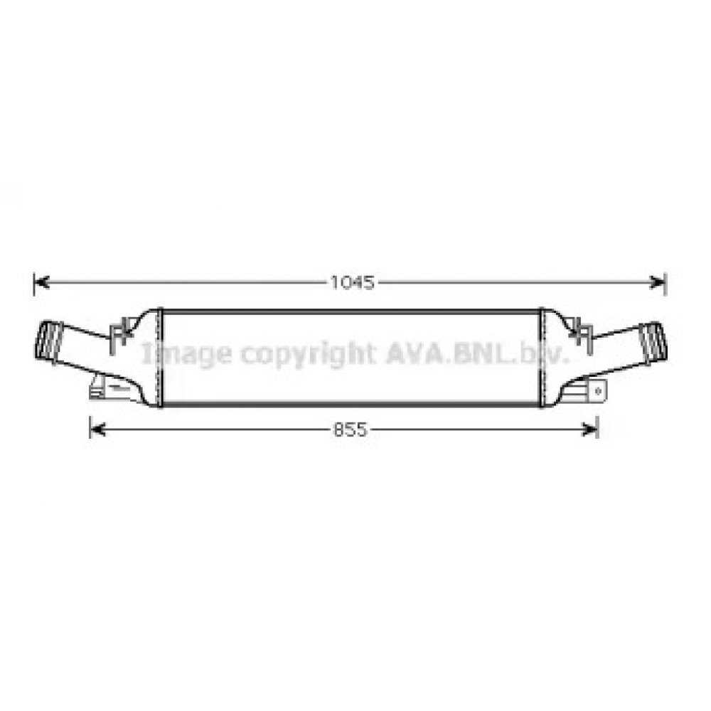 Интеркулер AUDI (пр-во AVA)