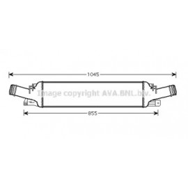 Интеркулер AUDI (пр-во AVA)