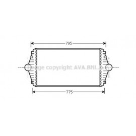Інтеркулер P806/EVASION/ULYSSE D 94- (Ava)