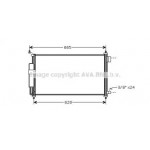 Конденсатор кондицiонера NISSAN JUKE/  MICRA/ TIIDA (вир-во Nissens) 