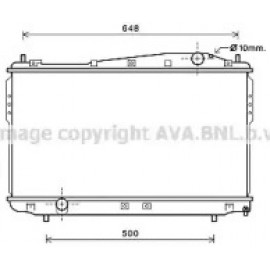 Радiатор охолодження (вир-во AVAl)