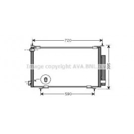 Радiатор охолодження (вир-во AVA)
