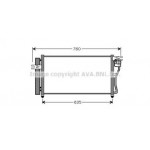 Радіатор (вир-во AVA) 