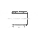 Радіатор MB W123/W126 MT 76-84 (Ava) 