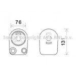 Радіатор масляний DACIA  DUSTER (10-) 1.5 dCi (вир-во AVA) 