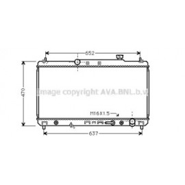 Радiатор охолодження (вир-во AVA)