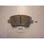 Колодка гальм. NISSAN MICRA (вир-во Ashika) 