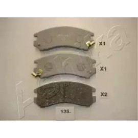 Колодки тормозные дисковые передние NISSAN SUNNY (пр-во ASHIKA)