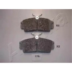 Колодка гальм. Nissan ALMERA (вир-во Ashika) 