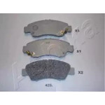 Колодка гальм. HONDA CIVIC (вир-во Ashika) 