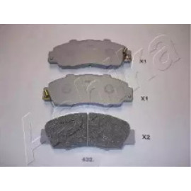 Колодки тормозные дисковые передние HONDA CIVIC (пр-во ASHIKA)