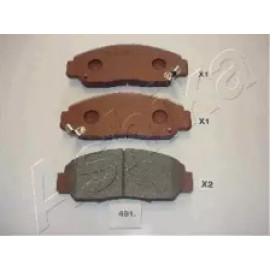 Колодка гальм. HONDA FR-V (вир-во Ashika)