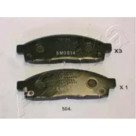 Колодка гальм. MITSUBISHI L200 (вир-во Ashika)