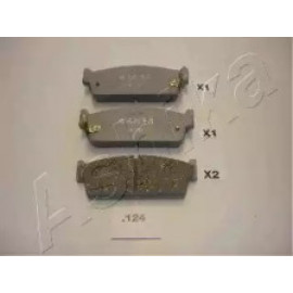 Колодка гальм. Nissan Maxima (вир-во Ashika)