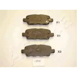 Колодка гальм. NISSAN QASHQAI (вир-во Ashika)  Колодка гальм. NISSAN QASHQAI (вир-во Ashika)