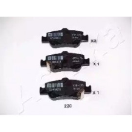 Колодка гальм. TOYOTA AURIS (вир-во Ashika)  Колодка гальм. TOYOTA AURIS (вир-во Ashika)