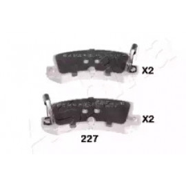 Комплект гальмівних колодок (вир-во ASHIKA)