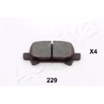 Колодка гальм. Toyota AVALON -07; CAMRY 01-; SOLARA 03- (вир-во Ashika)  Колодка гальм. Toyota AVALON -07; CAMRY 01-; SOLARA 03- (вир-во Ashika)