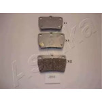 Колодка гальм. TOYOT RAV 4 (вир-во Ashika)  Колодка гальм. TOYOT RAV 4 (вир-во Ashika)