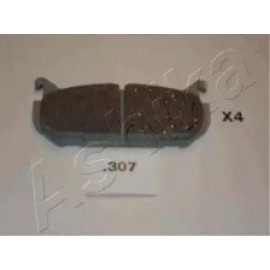 Колодка гальм. MAZDA 626 (вир-во Ashika)