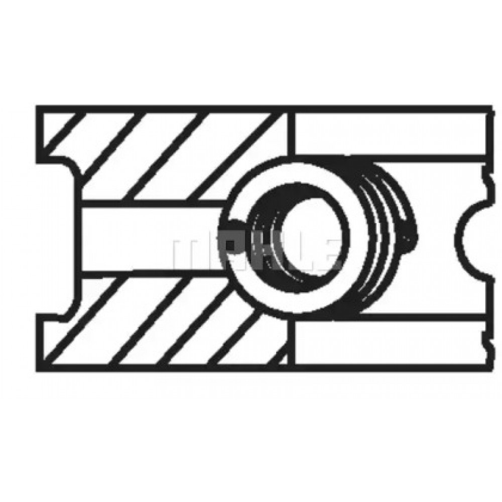 Кільця поршневі (виробн. Mahle)