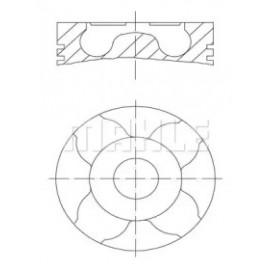 Поршень (виробн. Mahle)