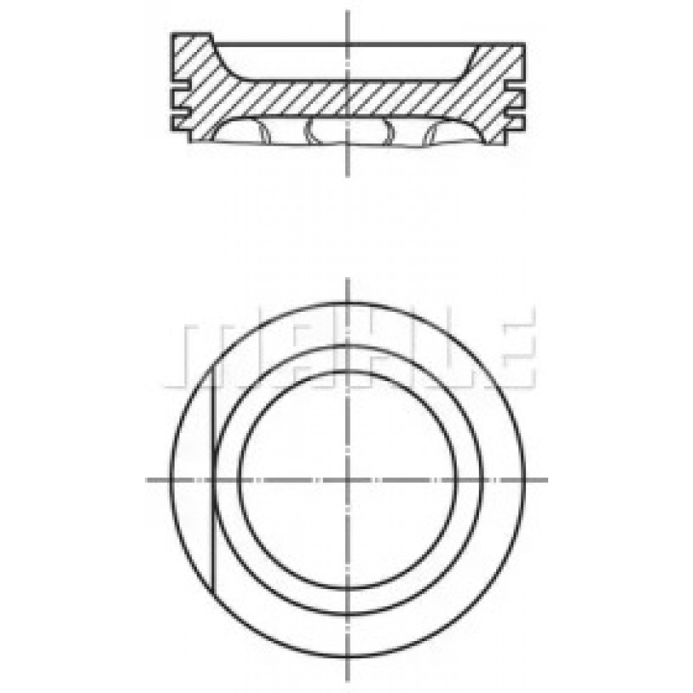 Поршень (виробн. Mahle)