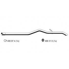 Выключатель фонаря сигнала торможения RENAULT,NISSAN,MITSUBISHI (пр-во ERA)