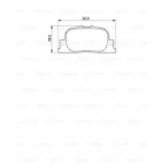 Торм колодки дискові (вир-во Bosch) 